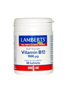 Vitamina  B12 1000µg LAMBERTS  60comp