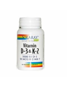 Vitamina D3&K2 SOLARAY 60cap