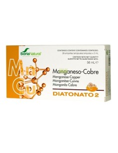 Diatonato 2 manganeso-Cobre  SORIA NATURAL 28viales