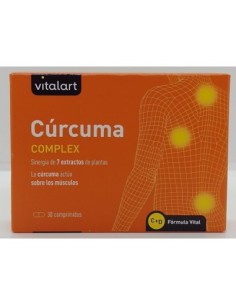 Cúrcuma Complex Vitalart 30 Comprimidos