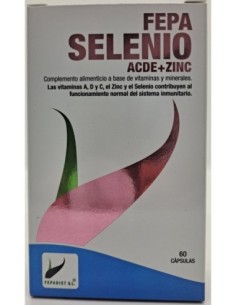 Fepa Selenio Acde+Zinc 60 Cápsulas