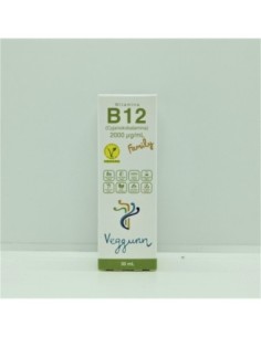 Vitamina B12 Veggunn Family Líquida 30ml