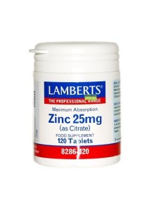 Zinc 25mg LAMBERTS 120comp