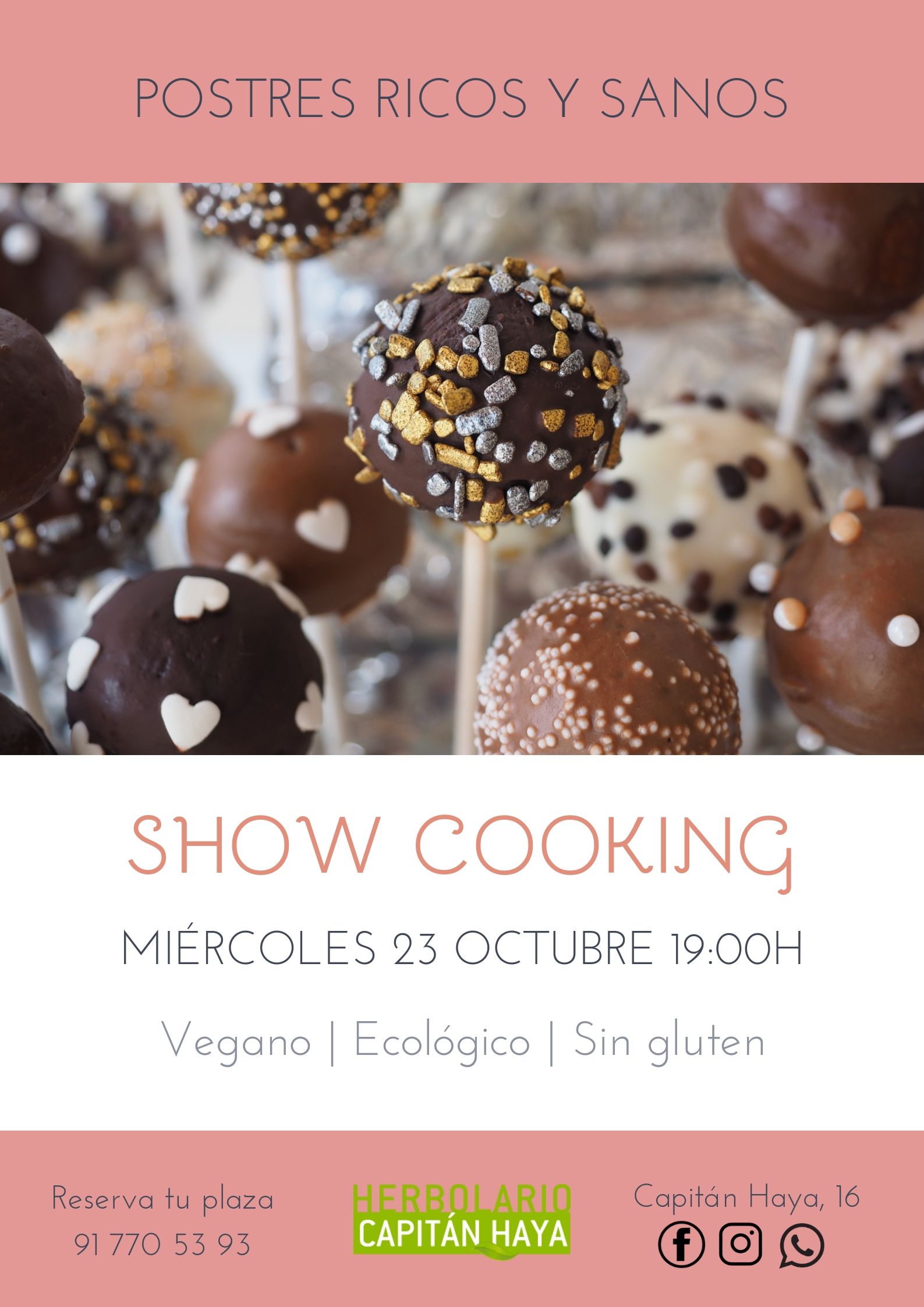 SHOW COOKING | 23/10/19 | 19:00
