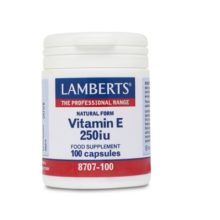 Comprar Vitamina E 250UI Lamberts