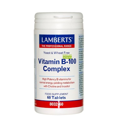 Comprar Vitamina B100 complex LAMBERTS