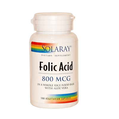 Comprar Acido Folico Solaray