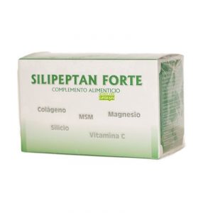 Silipeptan Forte Anroch es un complemento alimenticio a base de colágeno hidrolizado, MSM,vitaminas y minerales.