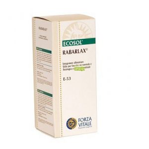 RABARLAX FORZA VITALERabarlax Forza Vitale es un complemento alimenticio de Sen y Aloe que favorecen un fisiológico y normal tránsito intestinal. 