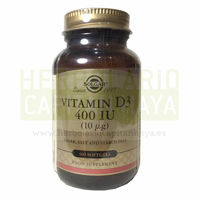 Comprar Vitamina D3 SOLGAR