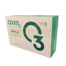 Oxxy O3 ampollas es un complemento alimenticio a base de olea europaea e inulina.
